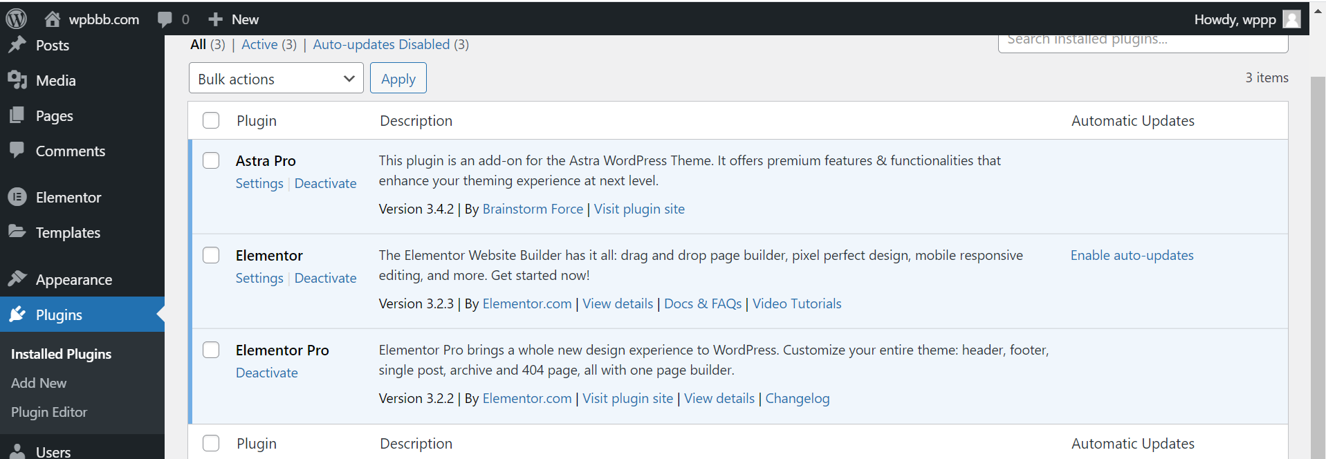 Wordpress网站初始化设置